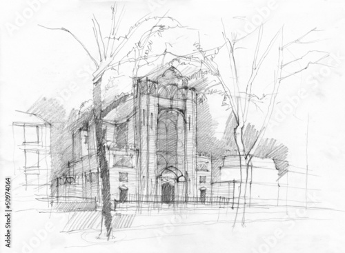 Saint Jean de Montmartre. Church from nineteenth century.