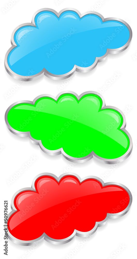Set of cloud computing icon Set of cloud computing icon