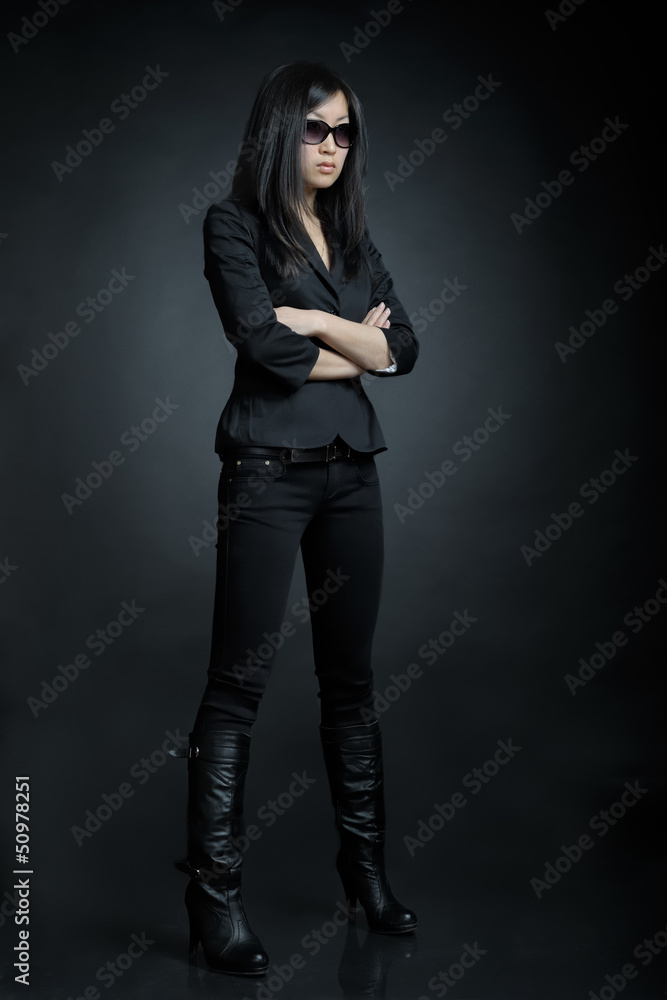 Beautiful asian fashion model Beautiful asian fashion model