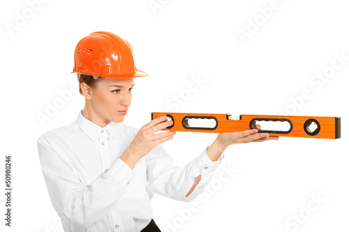Young woman worker