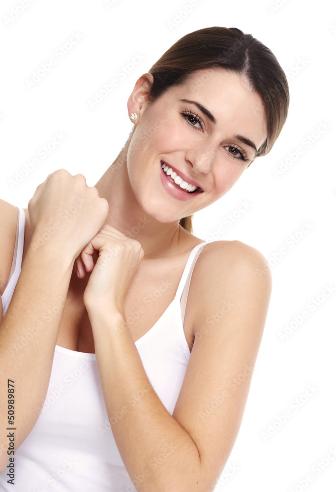 Beautiful woman portrait. Beautiful woman portrait.