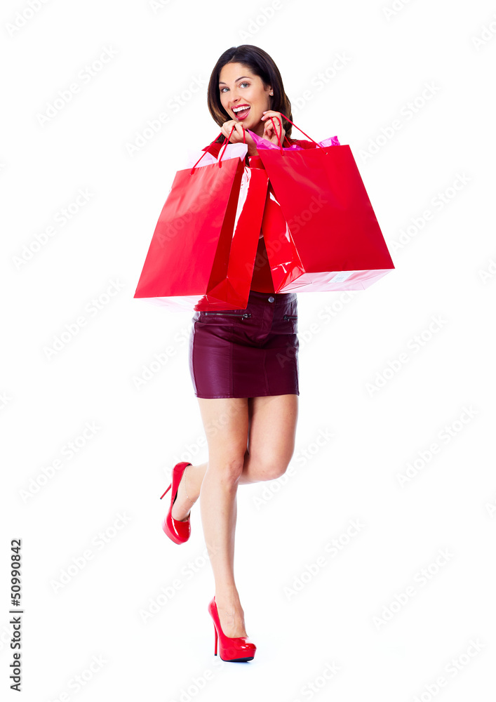 Shopping woman.