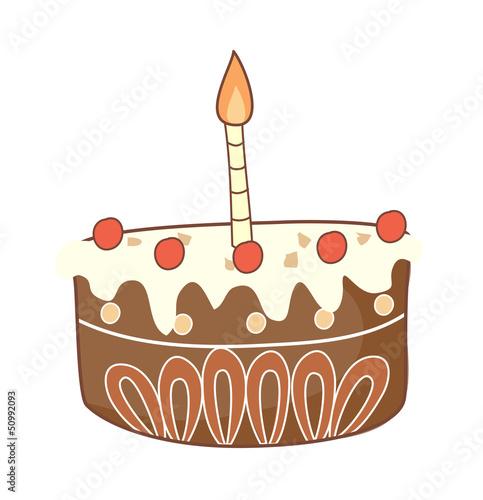 A cake