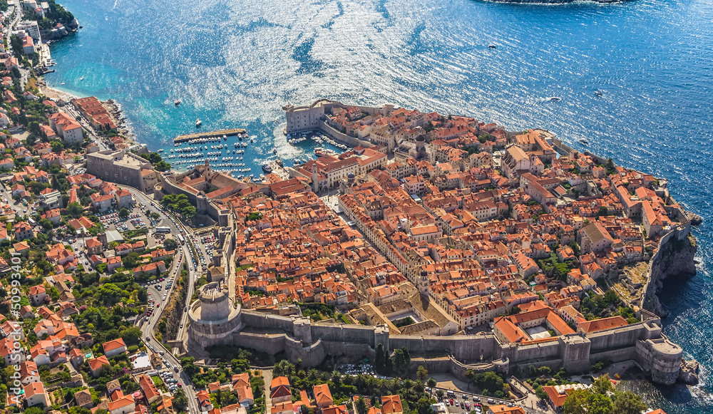 Naklejka premium Dubrovnik old town