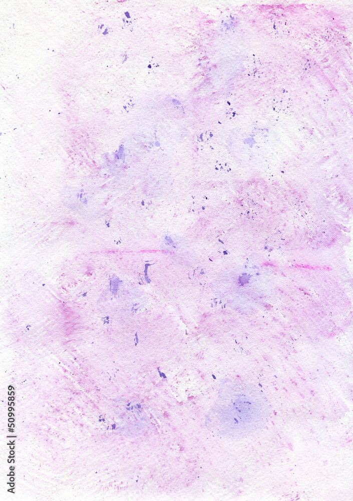 Watercolor light pink hand painted background