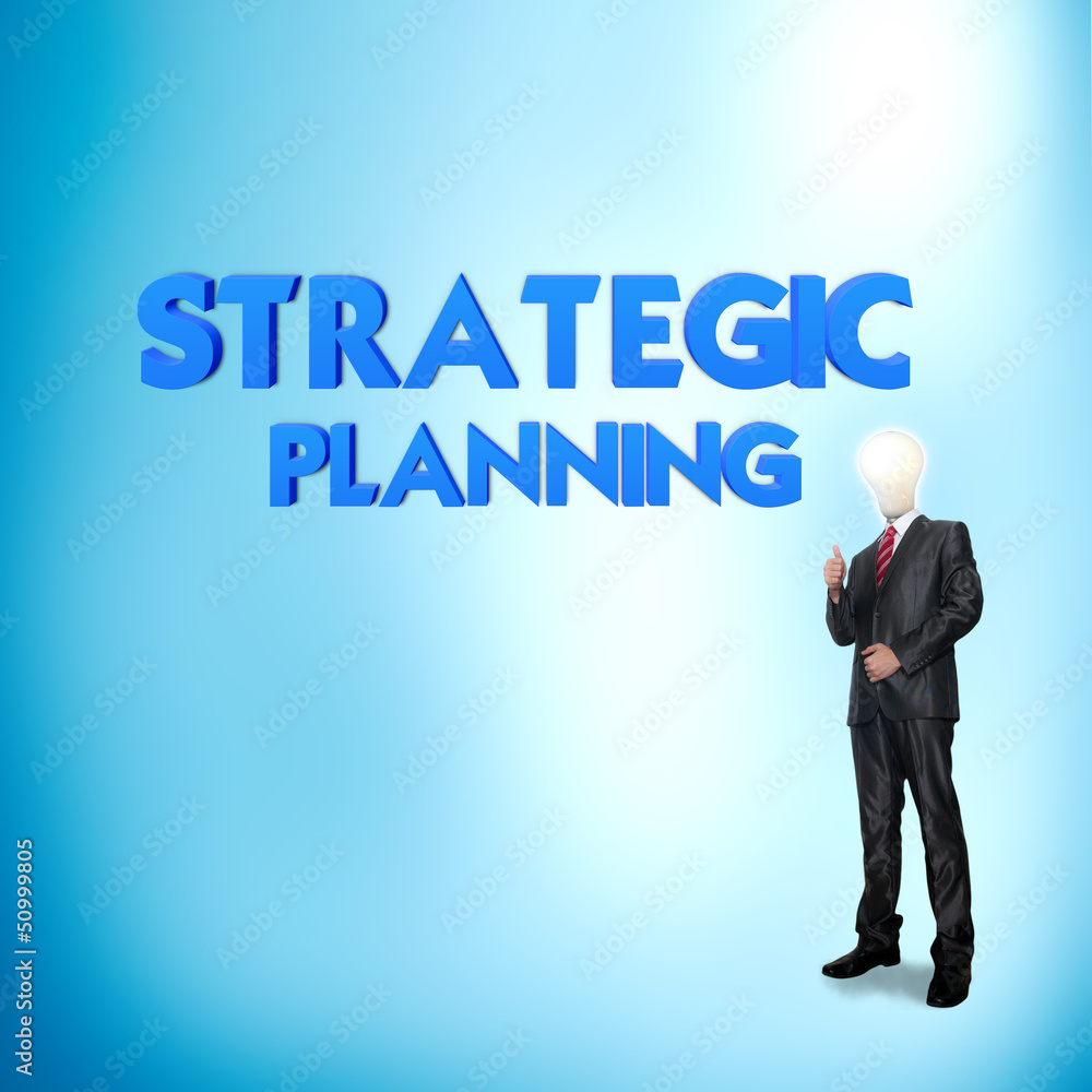 Business word for business and finance concept, Strategic planni Business word for business and finance concept, Strategic planni