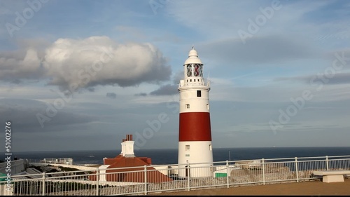 Trinity Lighthouse at Europa Point in Gibraltar