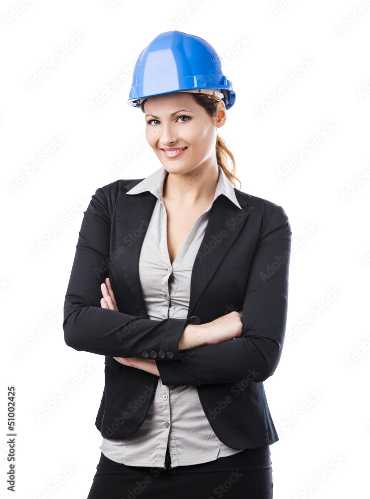 Young female architect Young female architect