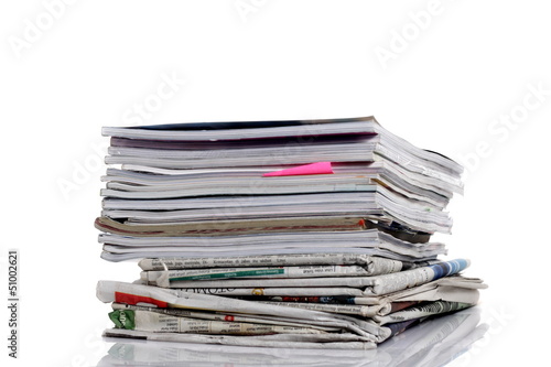newspapers and magazines