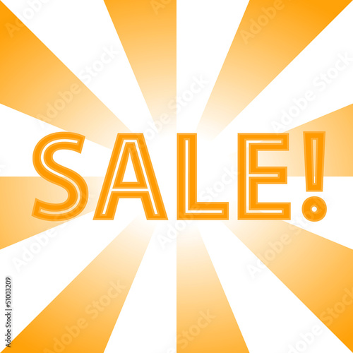 Orange vector background
