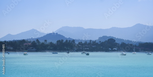 koh samui island panorama thailand