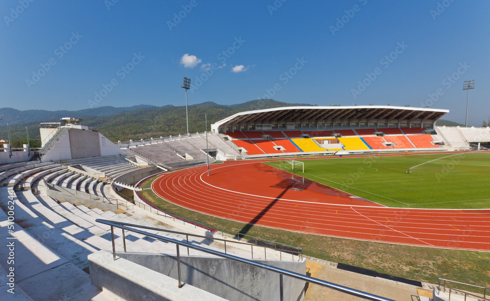 Obraz premium Stadion sportowy