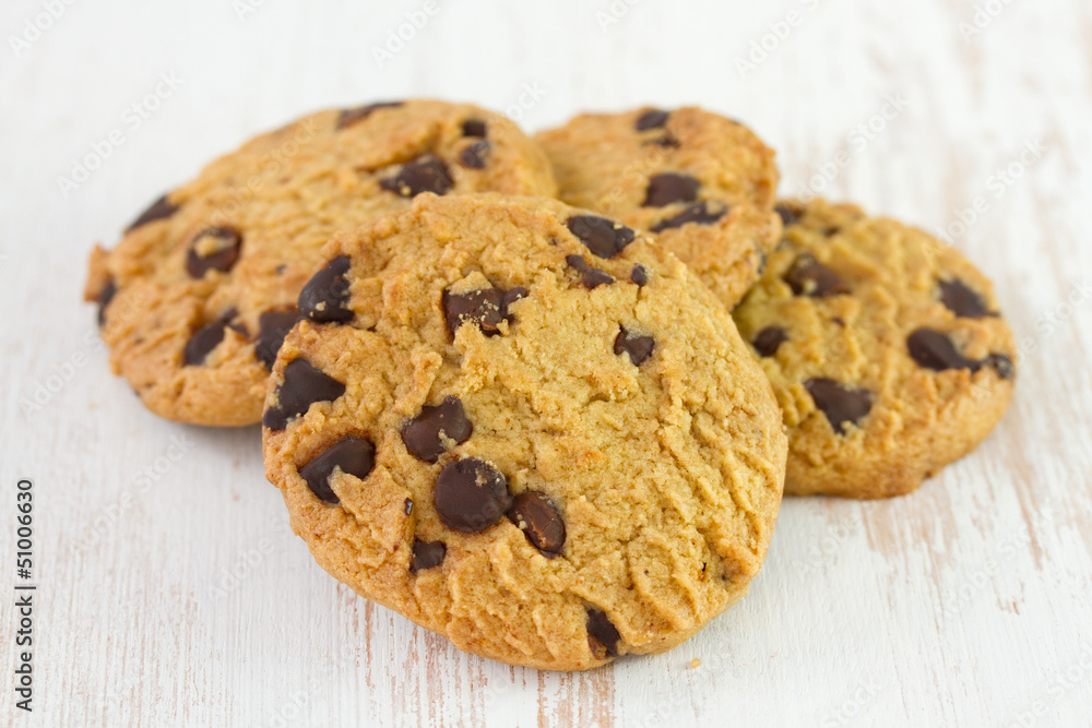 chocolate cookies on white table chocolate cookies on white table