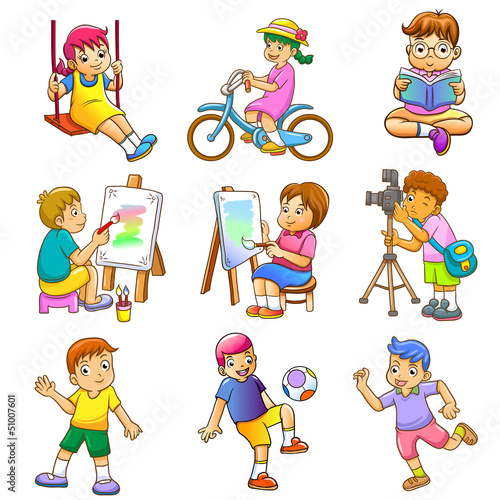 Children play