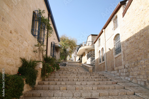 Fototapeta Naklejka Na Ścianę i Meble -  Street in the old town of Jerusalem