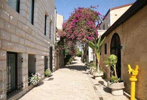 Street in the old town of Jerusalem
