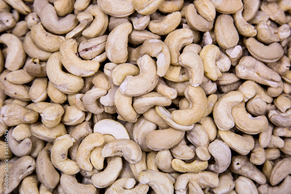 Different nuts in the street shop in Dubai Different nuts in the street shop in Dubai