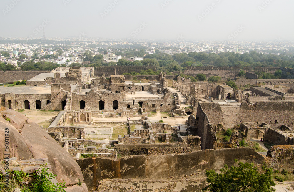 Ruins of Golcanda, India