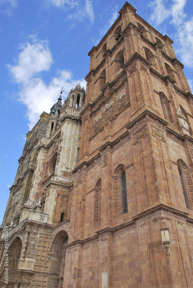 Towers of Astorga Cathedral