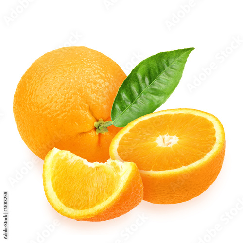 Heap of fresh orange