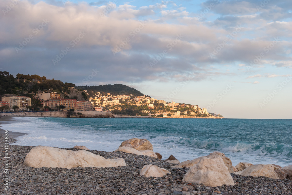 Nice seafront, France