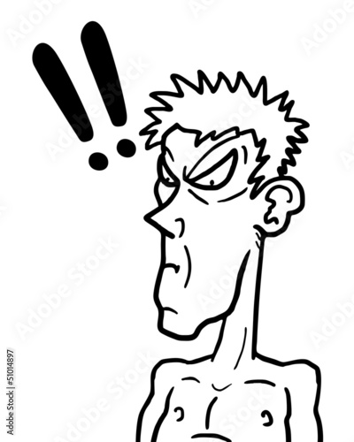Angry exclamation