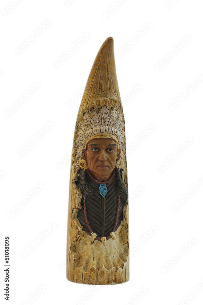 Fototapeta premium Native American Indian, souvenir