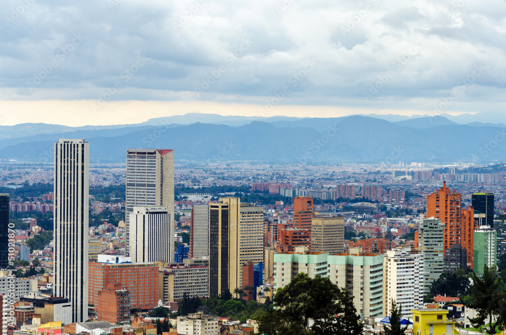 Bogota, Colombia Skyline