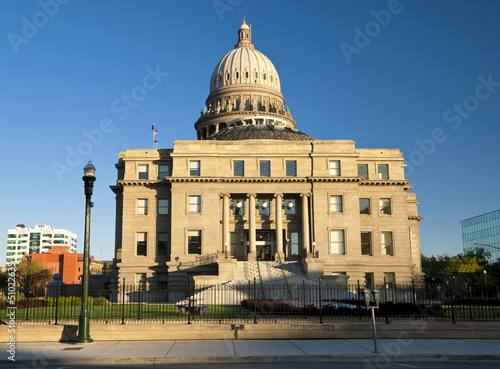 Side view of the Idaho State Capital photo