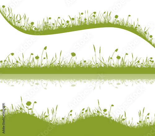 Grüne Wiese Set