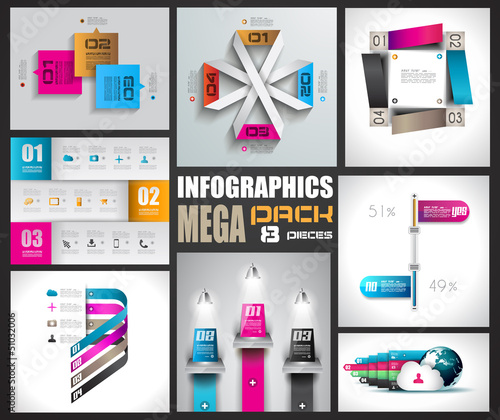 Infographic design template big set!