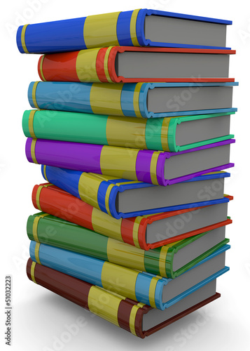 Wallpaper Mural BOOKS - 3D Torontodigital.ca