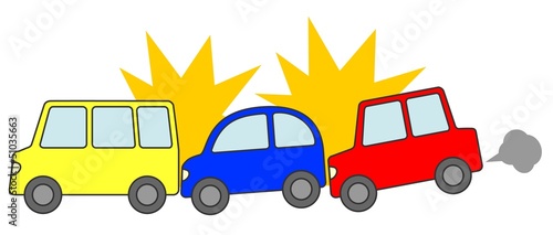 自動車　追突事故