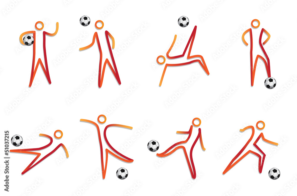 vector soccer mascot vector soccer mascot