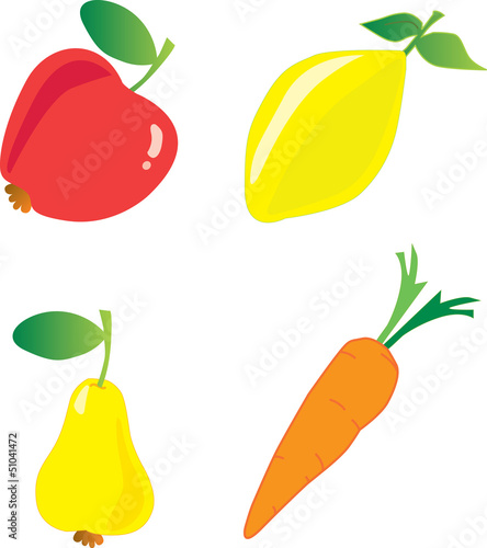 Fruits and vegetables