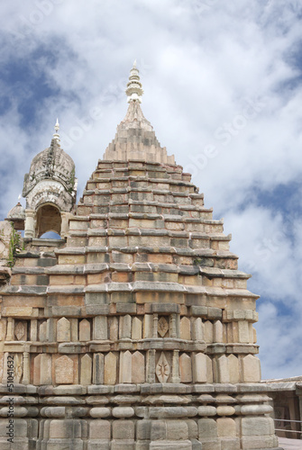 Main shrine of the Chausat Yogini temple  Jabalpur