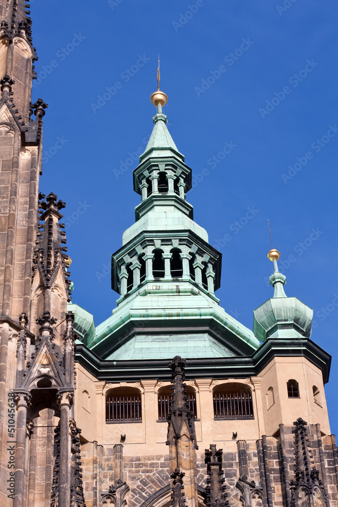 cathedral cupola in Prague