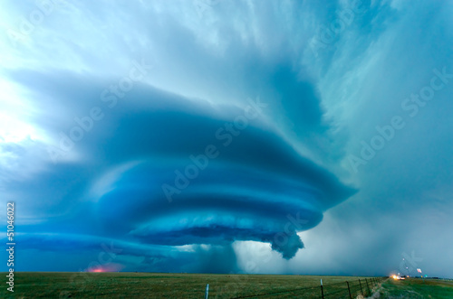 Supercell near Vega in Texas, May 2012 #51046022