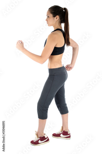 Young Woman Exercising