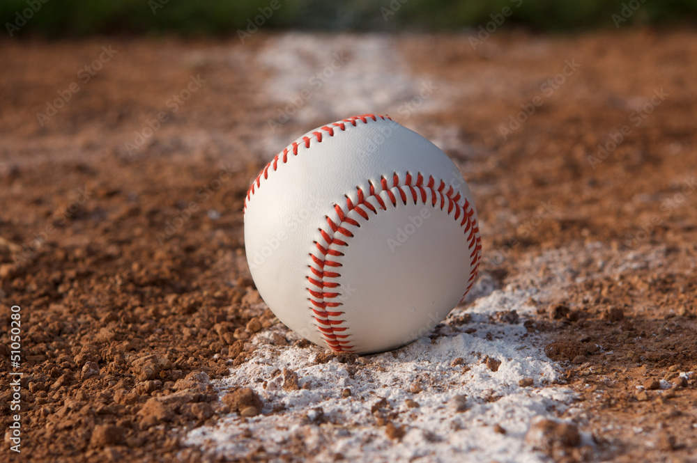 Baseball on the Chalk Line