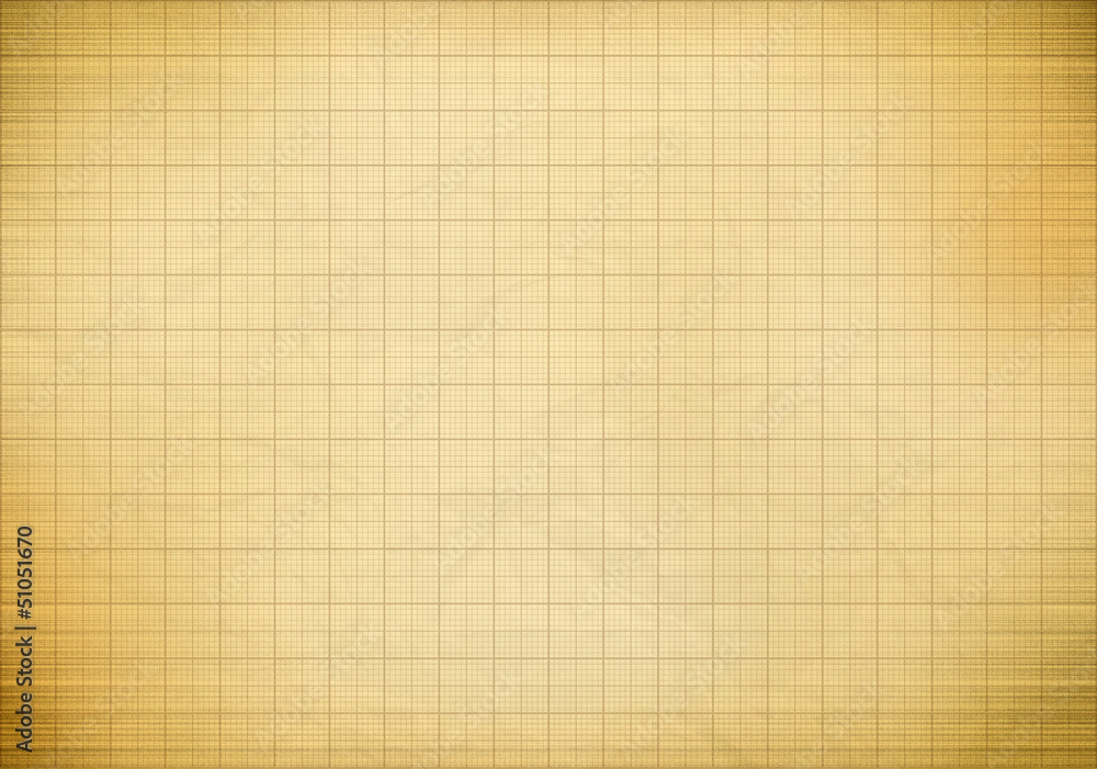 Blank millimeter old graph paper grid sheet background or textur Blank millimeter old graph paper grid sheet background or textur