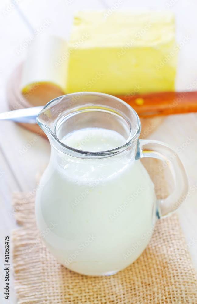 Milk in jug Milk in jug