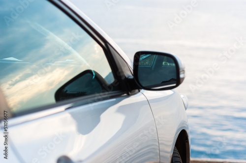 Car parking outdoors