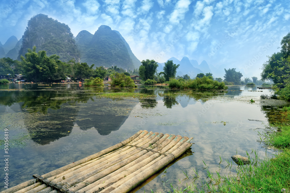 natural scenery in Guilin, China