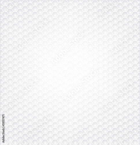 Hexagon pattern textured for technology white background.