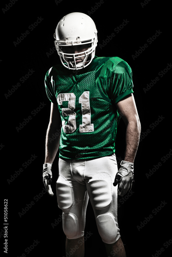 Football Player with number Football Player with number