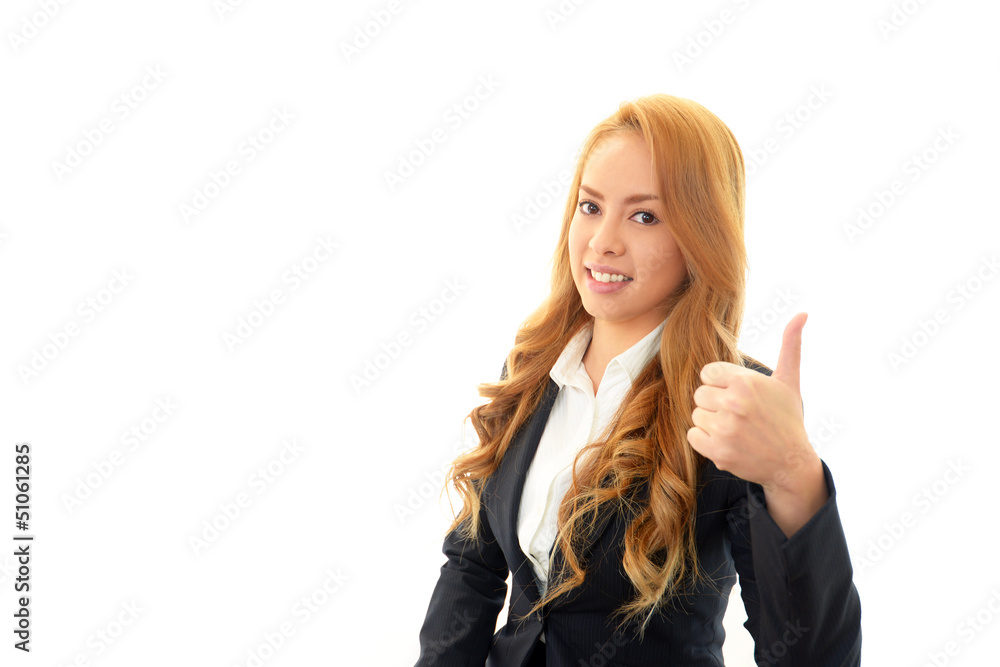 ガッツポーズのＯＬ