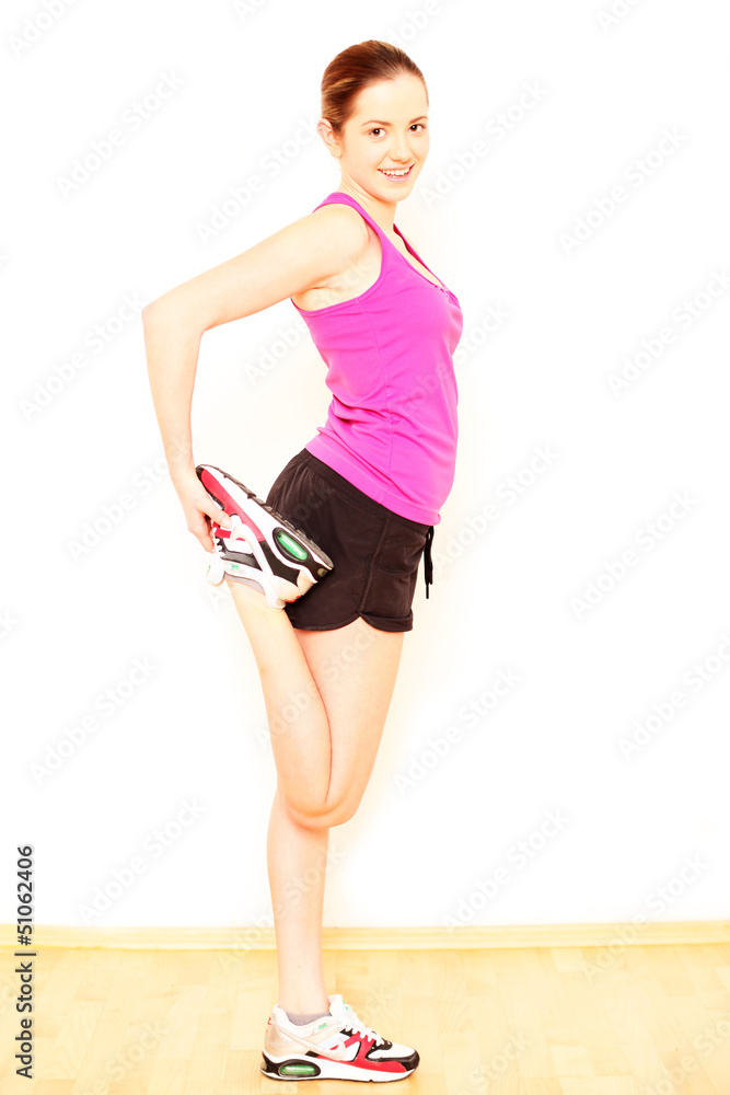 sportliches Mädchen