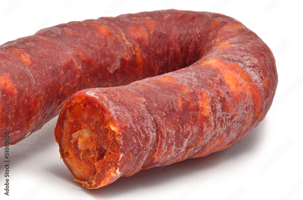 Spanische Chorizo StockFoto Adobe Stock