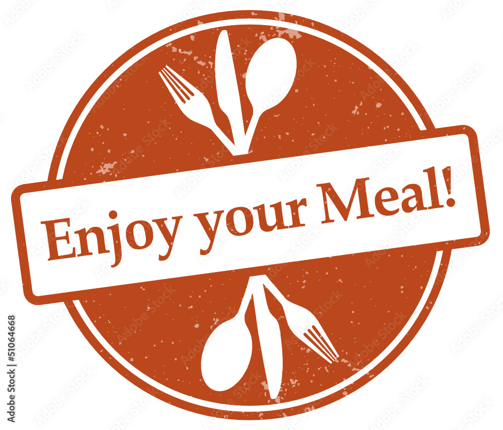 Enjoy Your Meal Stock Vektorgrafik Adobe Stock enjoy-your-meal-stock-vektorgrafik-adobe-stock